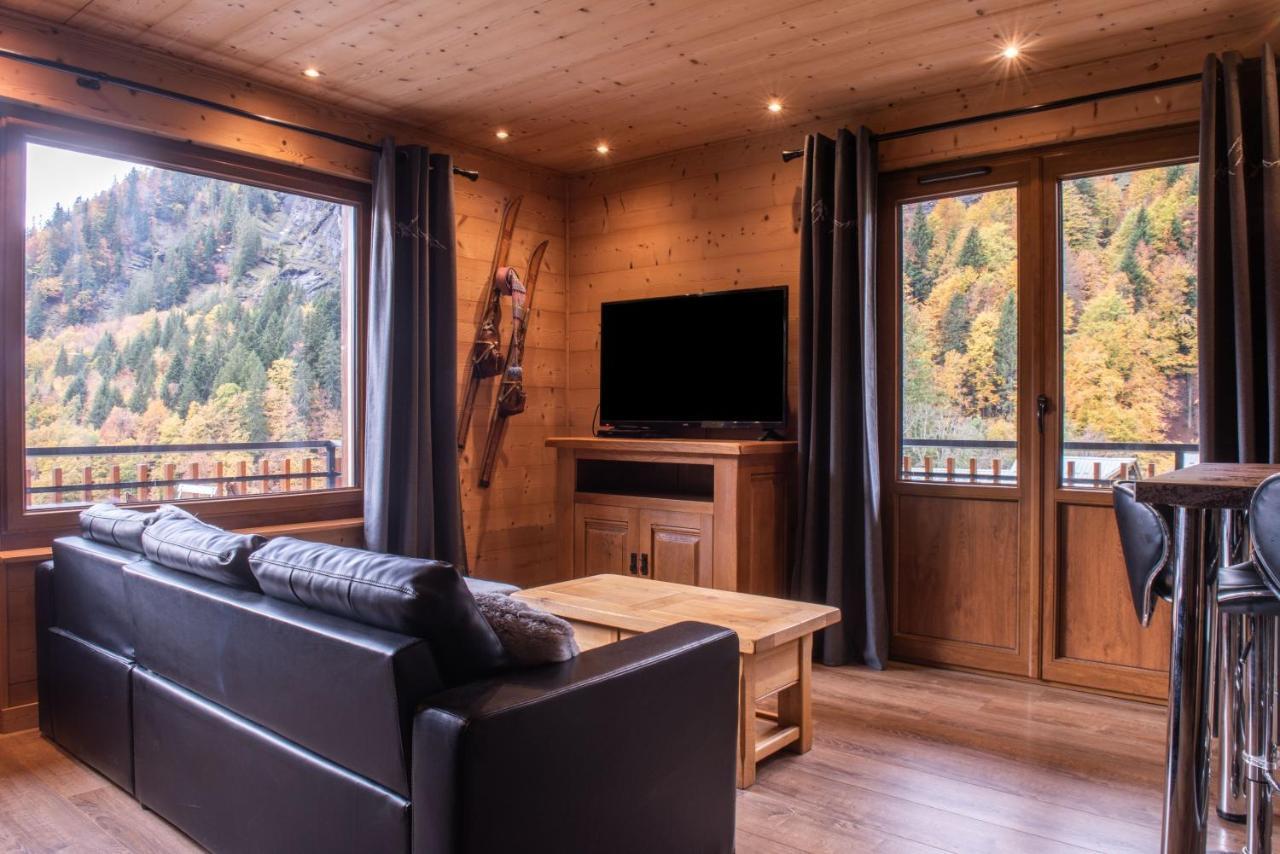 Appartement Le Borderan à La Giettaz Extérieur photo