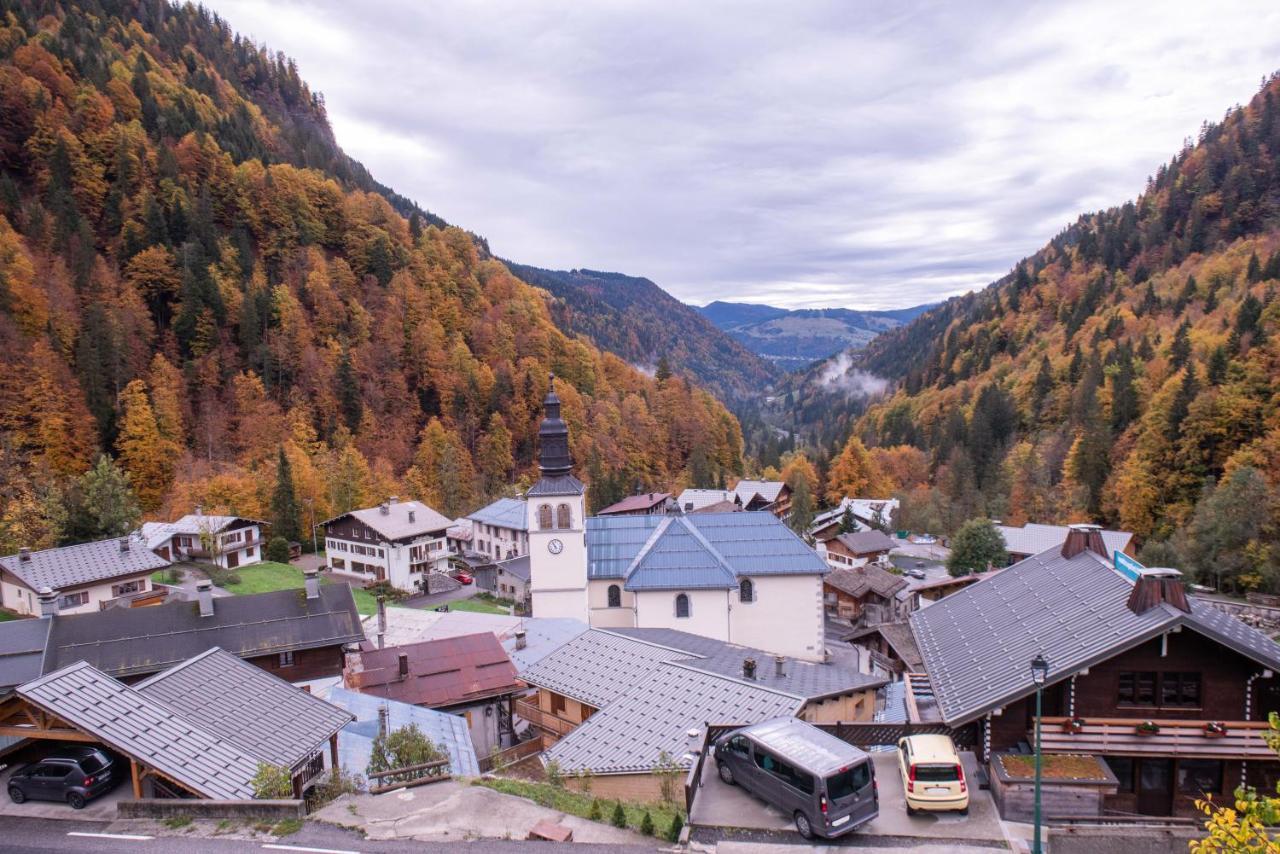 Appartement Le Borderan à La Giettaz Extérieur photo