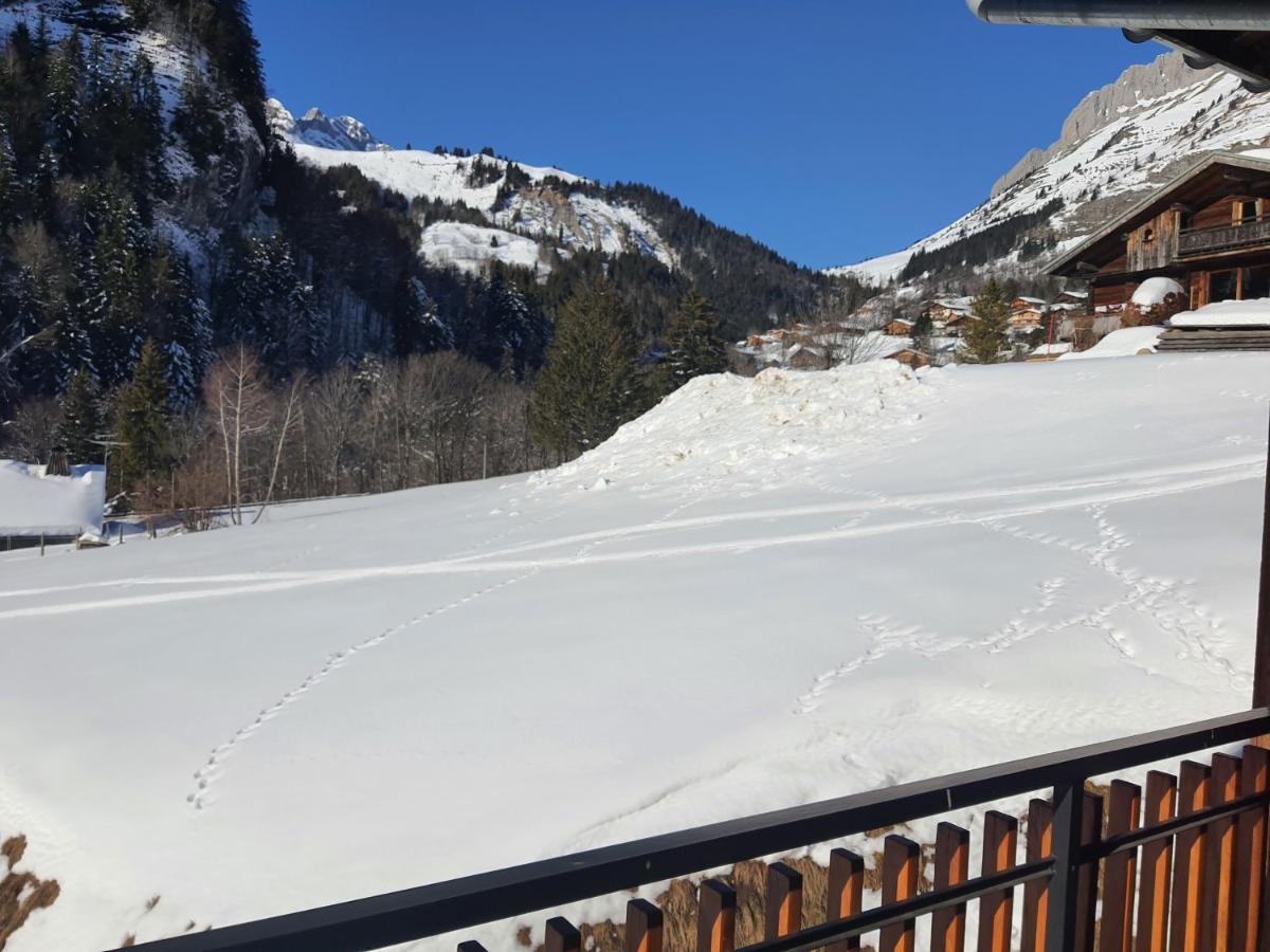 Appartement Le Borderan à La Giettaz Extérieur photo