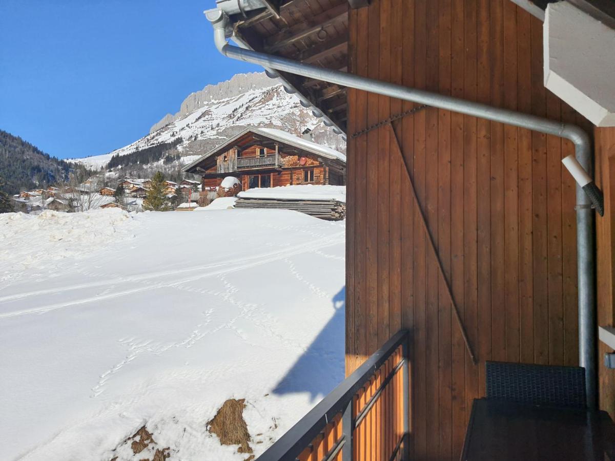 Appartement Le Borderan à La Giettaz Extérieur photo